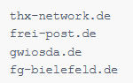 domains
